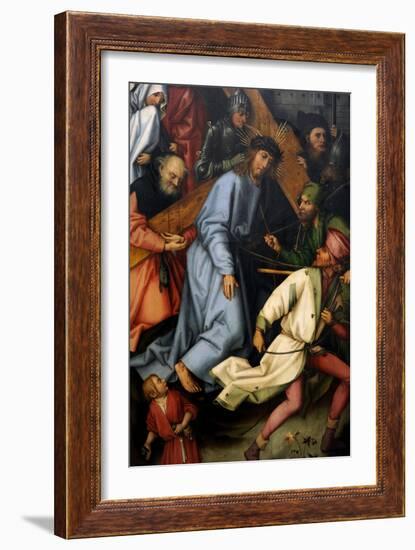 Christ Carrying the Cross, 1502-Hans Holbein the Elder-Framed Giclee Print