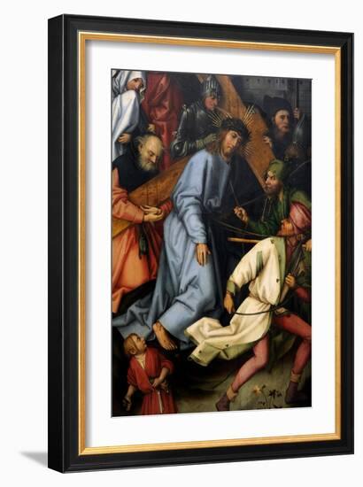 Christ Carrying the Cross, 1502-Hans Holbein the Elder-Framed Giclee Print