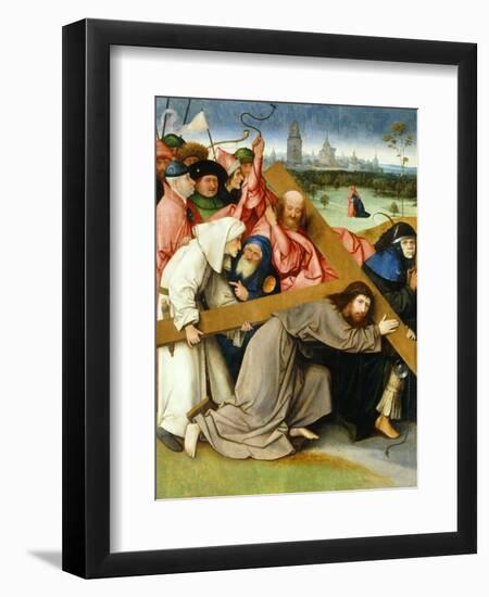 Christ Carrying the Cross, 1505-1507-Hieronymus Bosch-Framed Giclee Print