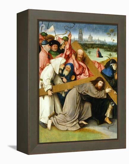 Christ Carrying the Cross, 1505-1507-Hieronymus Bosch-Framed Premier Image Canvas