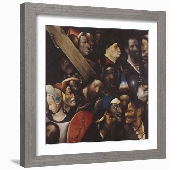 Christ Carrying the Cross, 1515-1516-Hieronymus Bosch-Framed Giclee Print