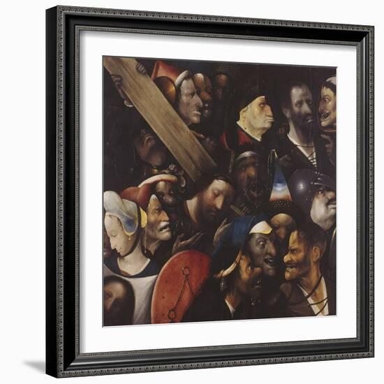 Christ Carrying the Cross, 1515-1516-Hieronymus Bosch-Framed Giclee Print