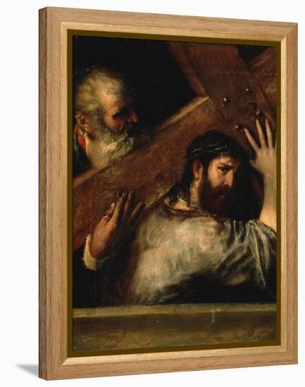 Christ Carrying the Cross, 1560S-Titian (Tiziano Vecelli)-Framed Premier Image Canvas