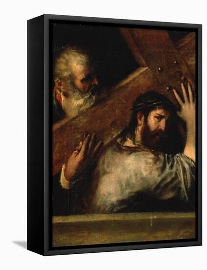 Christ Carrying the Cross, 1560S-Titian (Tiziano Vecelli)-Framed Premier Image Canvas