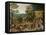 Christ Carrying the Cross by Brueghel, Pieter, the Younger (1564-1638). Oil on Wood, between 1598 A-Pieter the Younger Brueghel-Framed Premier Image Canvas