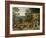 Christ Carrying the Cross by Brueghel, Pieter, the Younger (1564-1638). Oil on Wood, between 1598 A-Pieter the Younger Brueghel-Framed Giclee Print