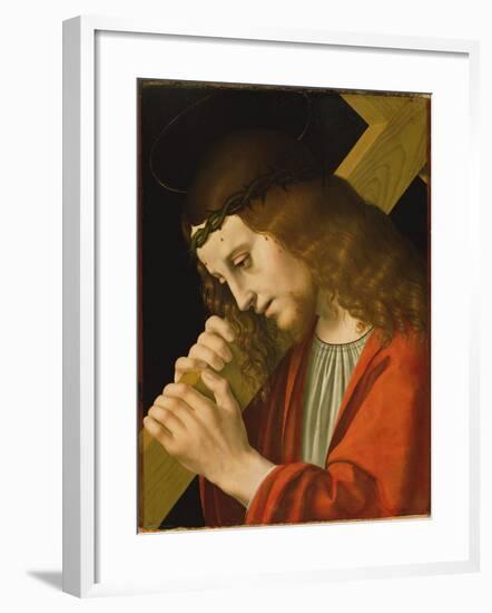 Christ Carrying the Cross, c.1495-1500-Marco d' Oggiono-Framed Giclee Print