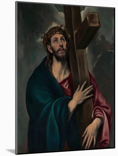 Christ Carrying the Cross, c.1577–87-El Greco-Mounted Giclee Print