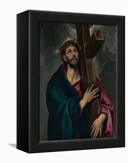 Christ Carrying the Cross, c.1577–87-El Greco-Framed Premier Image Canvas