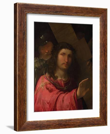 Christ Carrying the Cross, Ca 1515-Altobello Melone-Framed Giclee Print