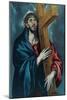 Christ Carrying the Cross - Peinture De Domenikos Theotokopoulos Dit El Greco (1541-1614) - Ca 1590-El (1541-1614) Greco-Mounted Giclee Print