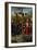 Christ Carrying the Cross, with the Crucifixion; The Resurrection, with Pilgrims of Emmaus, 1510-Gerard David-Framed Giclee Print