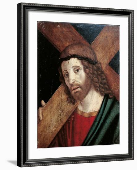 Christ Carrying the Cross-Filippo Mazzola-Framed Giclee Print