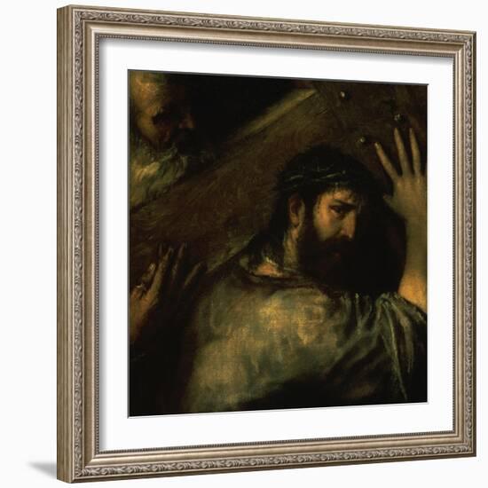 Christ Carrying the Cross-Titian (Tiziano Vecelli)-Framed Giclee Print