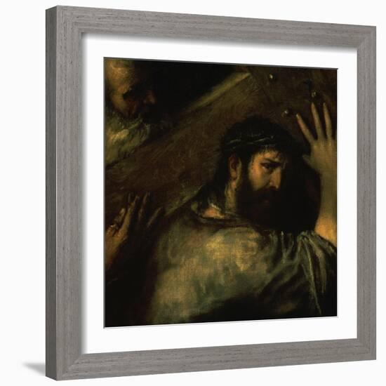 Christ Carrying the Cross-Titian (Tiziano Vecelli)-Framed Giclee Print