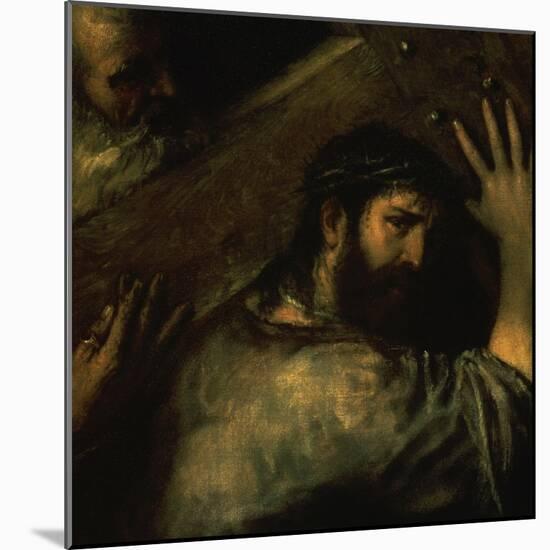 Christ Carrying the Cross-Titian (Tiziano Vecelli)-Mounted Giclee Print