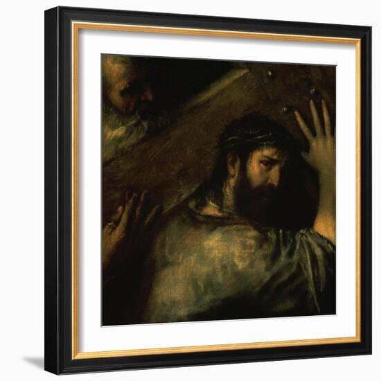 Christ Carrying the Cross-Titian (Tiziano Vecelli)-Framed Giclee Print