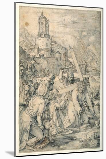 Christ Carrying the Cross-Hendrik Goltzius-Mounted Giclee Print