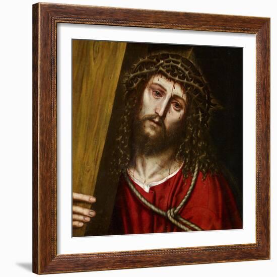 Christ Carrying the Cross-Niccolò Frangipane-Framed Giclee Print