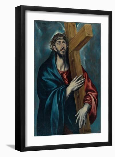 Christ Carrying the Cross-El Greco-Framed Giclee Print