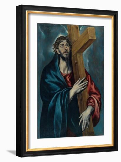 Christ Carrying the Cross-El Greco-Framed Giclee Print