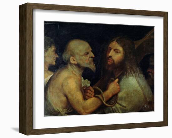 Christ Carrying the Cross-Giorgione-Framed Giclee Print