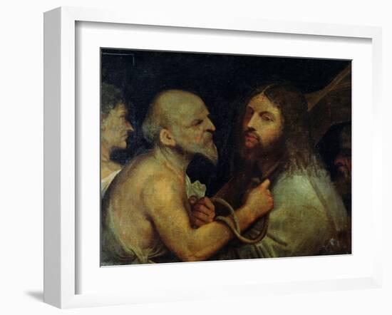 Christ Carrying the Cross-Giorgione-Framed Giclee Print