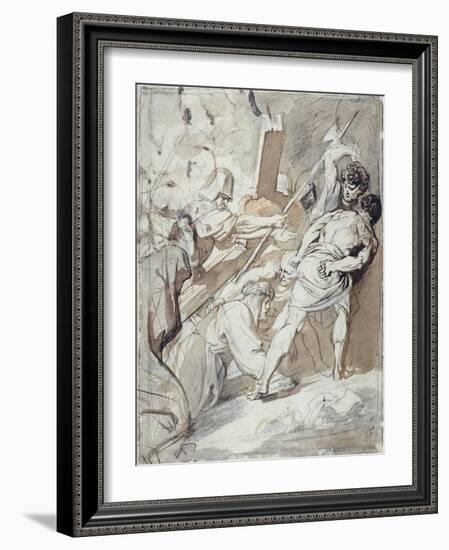 Christ Carrying the Cross-Sir Anthony Van Dyck-Framed Giclee Print