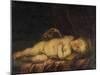 Christ Child Asleep on the Cross-Bartolome Esteban Murillo-Mounted Giclee Print