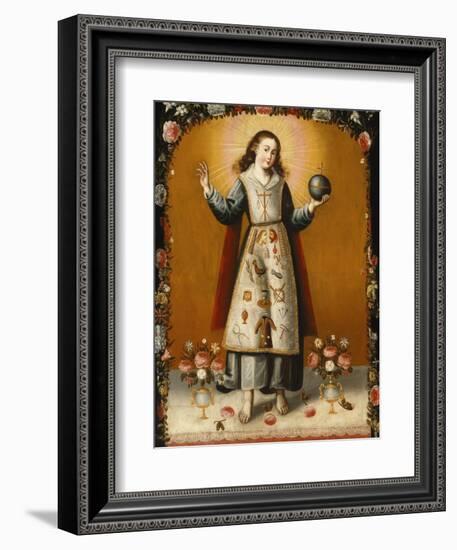 Christ Child with Passion Symbols, Second Half of the 17th C-null-Framed Giclee Print