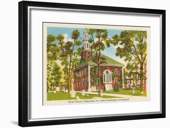 Christ Church, Alexandria, Virginia-null-Framed Art Print