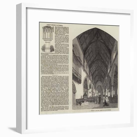 Christ Church, Battersea-null-Framed Giclee Print