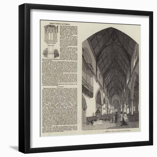 Christ Church, Battersea-null-Framed Giclee Print