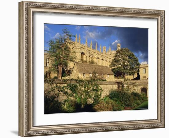 Christ Church College and War Memorial Garden, Oxford, Oxfordshire, England, UK, Europe-Julia Bayne-Framed Photographic Print