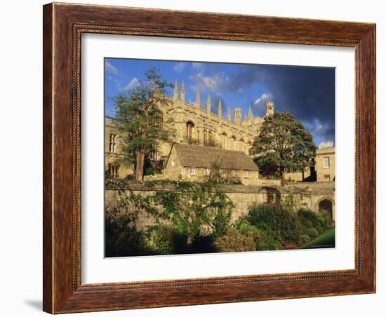 Christ Church College and War Memorial Garden, Oxford, Oxfordshire, England, UK, Europe-Julia Bayne-Framed Photographic Print