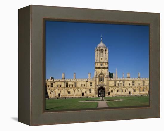 Christ Church College, Oxford, Oxfordshire, England, United Kingdom-Adina Tovy-Framed Premier Image Canvas