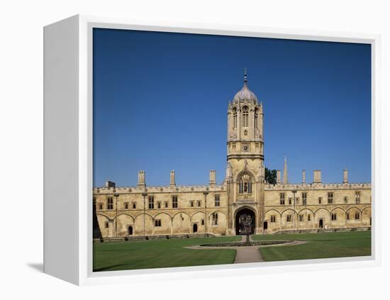 Christ Church College, Oxford, Oxfordshire, England, United Kingdom-Adina Tovy-Framed Premier Image Canvas