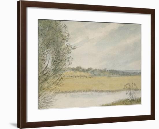 Christ Church Meadows-John Baptist Malchair-Framed Giclee Print