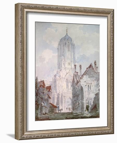 Christ Church, Oxford, 1795-J. M. W. Turner-Framed Giclee Print