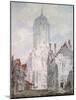 Christ Church, Oxford, 1795-J. M. W. Turner-Mounted Giclee Print