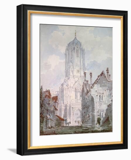 Christ Church, Oxford, 1795-J. M. W. Turner-Framed Giclee Print