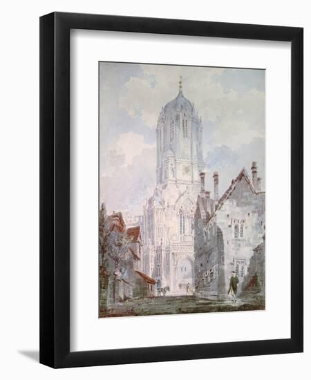 Christ Church, Oxford, 1795-J. M. W. Turner-Framed Giclee Print