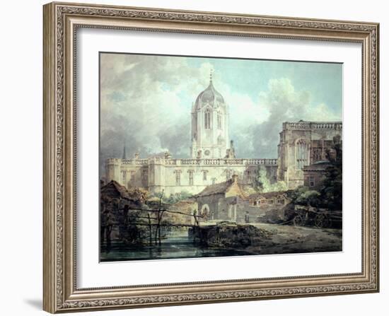 Christ Church, Oxford-J M W Turner-Framed Giclee Print