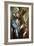 Christ Clasping the Cross-El Greco-Framed Art Print