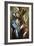 Christ Clasping the Cross-El Greco-Framed Art Print