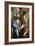 Christ Clasping the Cross-El Greco-Framed Art Print