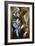 Christ Clasping the Cross-El Greco-Framed Art Print