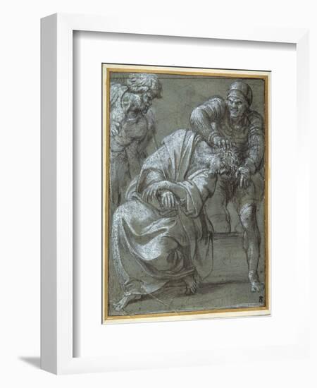 Christ Crowned with Thorns, 1605-06-Annibale Carracci-Framed Giclee Print
