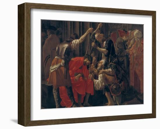 Christ Crowned with Thorns, 1620-Hendrick Jansz Terbrugghen-Framed Giclee Print