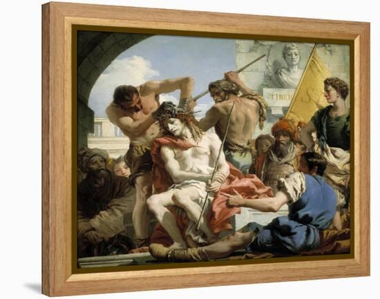 Christ Crowned with Thorns, 1772-Giandomenico Tiepolo-Framed Premier Image Canvas